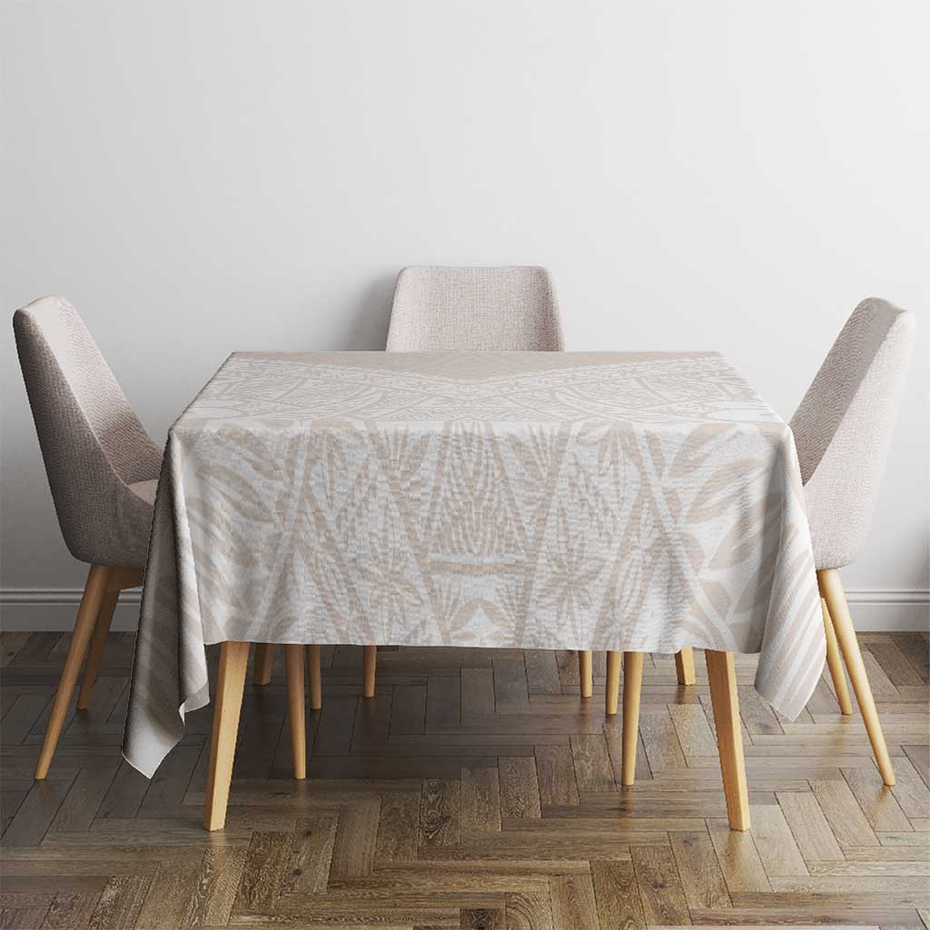 Lotu Tamaiti Tongan Polynesian Art Pattern Tablecloth Traditional Tribal Motifs - Polynesian Pride