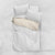 Lotu Tamaiti White Tongan Ngatu Bedding Set Polynesian Tribal Fonulei Pattern - Polynesian Pride