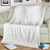 Lotu Tamaiti White Tongan Ngatu Blanket Polynesian Tribal Fonulei Pattern - Polynesian Pride