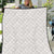 Lotu Tamaiti White Tongan Ngatu Quilt Polynesian Tribal Fonulei Pattern - Polynesian Pride