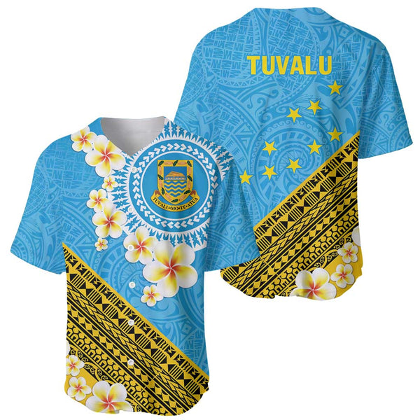 Polynesian Sunset Plumeria Baseball Jacket Pacific Island Tribal Green Style LT9 main image 1