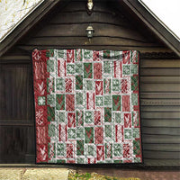 Mele Kalikimaka Hawaiian Quilt and Lei Patchwork Quilt - Polynesian Pride