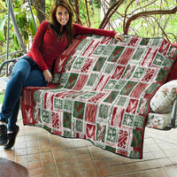 Mele Kalikimaka Hawaiian Quilt and Lei Patchwork Quilt - Polynesian Pride