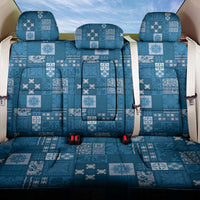 Vintage Hawaiian Quilting Patterns Back Car Seat Cover Blue Style Tribal Fabric Patchwork - Polynesian Pride