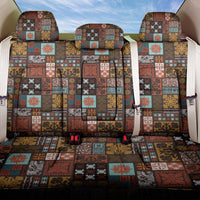 Vintage Hawaiian Quilting Patterns Back Car Seat Cover Brown Style Tribal Fabric Patchwork - Polynesian Pride
