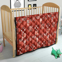 Vintage Hawaiian Quilting Patterns Quilt Red Style Tribal Fabric Patchwork - Polynesian Pride