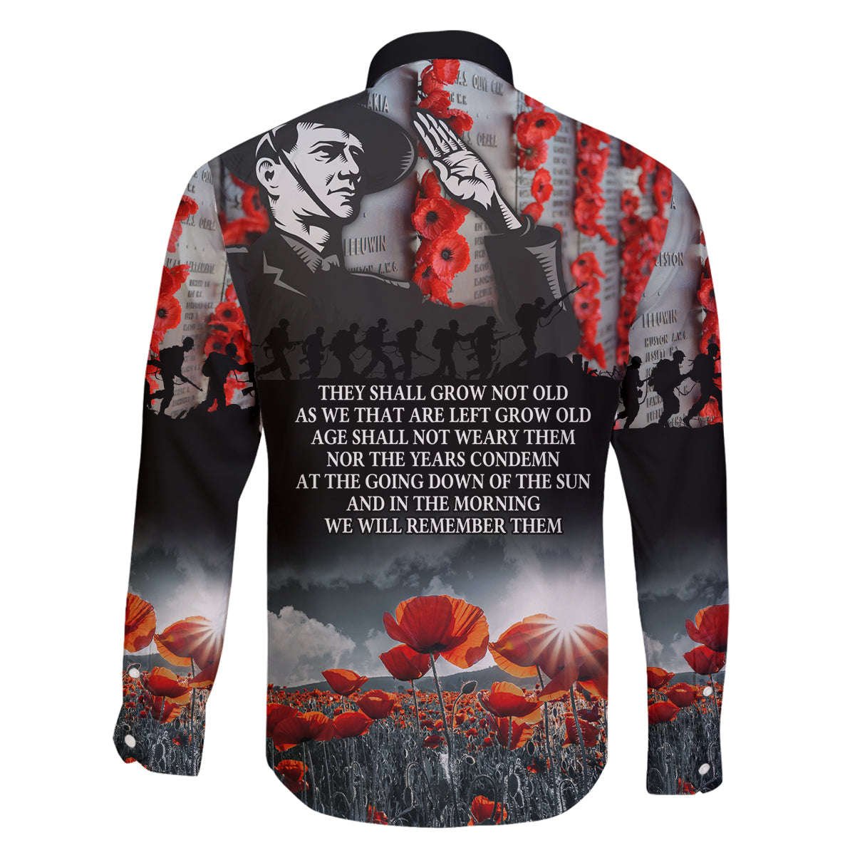 ANZAC DAY Heroes Of The Gallipoli Family Matching Mermaid Dress and Hawaiian Shirt LT9 - Polynesian Pride