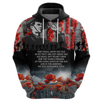 ANZAC DAY Heroes Of The Gallipoli Zip Hoodie LT9 - Polynesian Pride