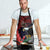 American Samoa Bald Eagle Personalized Apron Samoa Muamua Le Atua - Polynesian Pride
