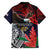American Samoa Bald Eagle Personalized Family Matching Summer Maxi Dress and Hawaiian Shirt Samoa Muamua Le Atua