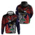 American Samoa Bald Eagle Personalized Hoodie Samoa Muamua Le Atua
