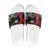 American Samoa Bald Eagle Personalized Slide Sandals Samoa Muamua Le Atua - Polynesian Pride