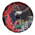 American Samoa Bald Eagle Personalized Spare Tire Cover Samoa Muamua Le Atua