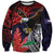 American Samoa Bald Eagle Personalized Sweatshirt Samoa Muamua Le Atua
