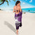 Anzac Day Gallipoli Personalised Sarong Purple Poppy Flowers