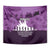 Anzac Day Gallipoli Personalised Tapestry Purple Poppy Flowers