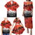 Anzac Day Gallipoli Personalised Family Matching Puletasi and Hawaiian Shirt Red Poppy Flowers