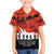Anzac Day Gallipoli Personalised Family Matching Summer Maxi Dress and Hawaiian Shirt Red Poppy Flowers