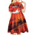Anzac Day Gallipoli Personalised Kid Short Sleeve Dress Red Poppy Flowers