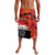 Anzac Day Gallipoli Personalised Lavalava Red Poppy Flowers