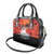Anzac Day Gallipoli Personalised Shoulder Handbag Red Poppy Flowers