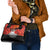 Anzac Day Gallipoli Personalised Shoulder Handbag Red Poppy Flowers