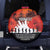 Anzac Day Gallipoli Personalised Spare Tire Cover Red Poppy Flowers