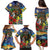 Kiwi-Kookaburra Bird ANZAC Personalised Family Matching Puletasi and Hawaiian Shirt Aussie Golden Wattle Poppy Flowers
