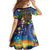 Kiwi-Kookaburra Bird ANZAC Personalised Family Matching Tank Maxi Dress and Hawaiian Shirt Aussie Golden Wattle Poppy Flowers