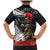 Kiwi-Tui Bird Soldier ANZAC Day Personalised Family Matching Mermaid Dress and Hawaiian Shirt Maori Silver Fern Motif