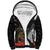 Kiwi-Tui Bird Soldier ANZAC Day Personalised Sherpa Hoodie Maori Silver Fern Motif