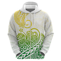 Polynesian Hoodie Tribal Tattoo Gradient 01 Screen Color LT9 - Polynesian Pride