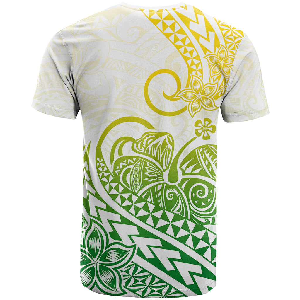 Polynesian T Shirt Tribal Tattoo Gradient 01 Screen Color LT9 - Polynesian Pride