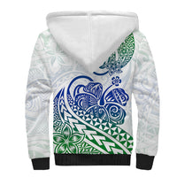 Polynesian Sherpa Hoodie Tribal Tattoo Gradient 03 Screen Color LT9 - Polynesian Pride