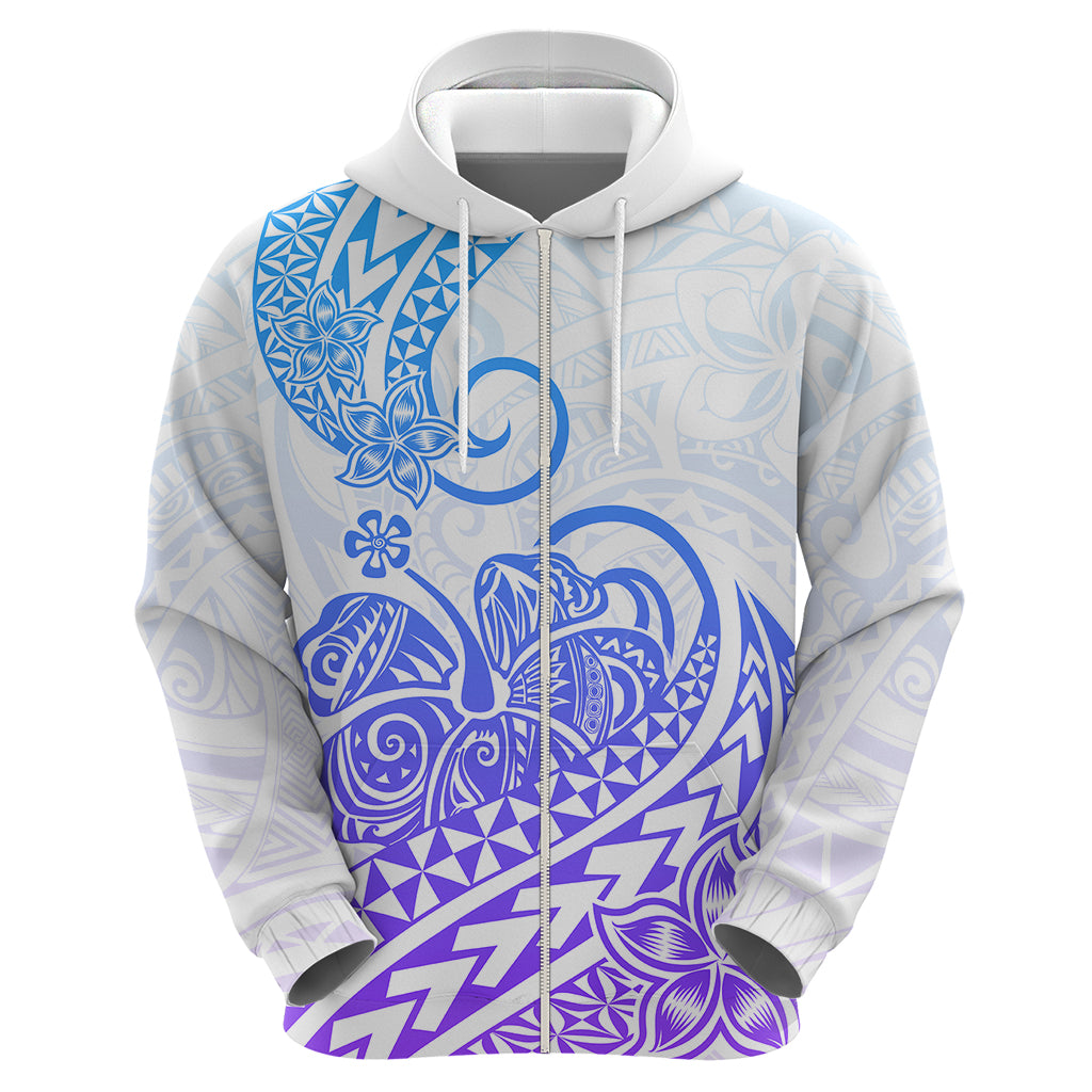 Polynesian Hoodie Tribal Tattoo Gradient 04 Screen Color LT9 - Polynesian Pride
