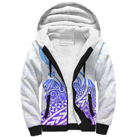 Polynesian Sherpa Hoodie Tribal Tattoo Gradient 04 Screen Color LT9 Unisex Gradient - Polynesian Pride