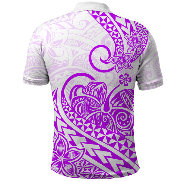 Aquarius Zodiac Polynesian Polo Shirt Unique Style Purple LT8 main image 1