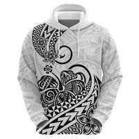 Polynesian Hoodie Tribal Tattoo Black Screen Color LT9 - Polynesian Pride