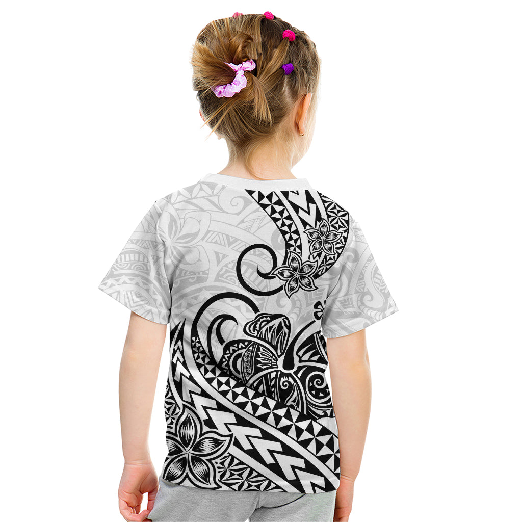 Polynesian Kid T Shirt Tribal Tattoo Black Screen Color LT9 - Polynesian Pride
