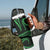 Polynesian Guam Coat of Arms Tumbler With Handle Polynesian Tribal Tattoo Green Version