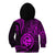 Polynesian Pride Guam Kid Hoodie With Polynesian Tribal Tattoo and Coat of Arms Purple Version LT9 Zip Hoodie Purple - Polynesian Pride