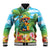 Always 5 O'clock Baseball Jacket Hawaiian Tropical Parrot - Polynesian Pride