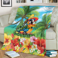 Always 5 O'clock Blanket Hawaiian Tropical Parrot - Polynesian Pride