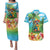 Always 5 O'clock Couples Matching Puletasi and Hawaiian Shirt Hawaiian Tropical Parrot - Polynesian Pride