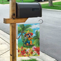 Always 5 O'clock Garden Flag Hawaiian Tropical Parrot - Polynesian Pride