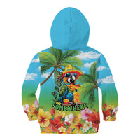 Always 5 O'clock Kid Hoodie Hawaiian Tropical Parrot - Polynesian Pride