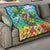 Always 5 O'clock Quilt Hawaiian Tropical Parrot - Polynesian Pride