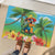 Always 5 O'clock Rubber Doormat Hawaiian Tropical Parrot - Polynesian Pride