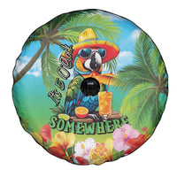 Always 5 O'clock Spare Tire Cover Hawaiian Tropical Parrot - Polynesian Pride