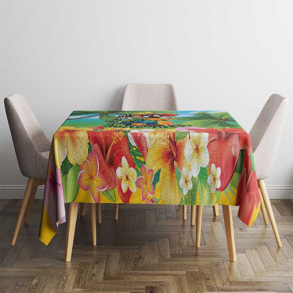 Always 5 O'clock Tablecloth Hawaiian Tropical Parrot - Polynesian Pride